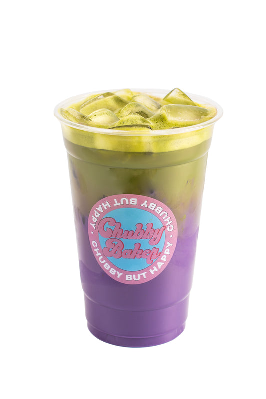 Matcha Ube Latte